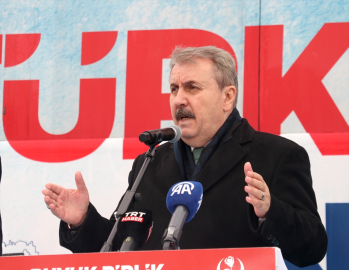 BBP Genel Başkanı Destici, Erzurum&#039;da konuştu: