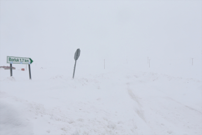 Erzurum ve Kars'ta 594 yerleşim yerine ulaşım sağlanamıyor