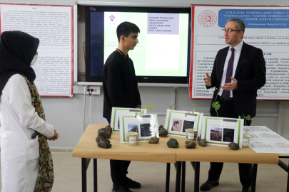 Süphan Dağı&#039;ndan esinlenip TÜBİTAK projesi hazırlayan öğrenci Türkiye birinciliğini hedefliyor