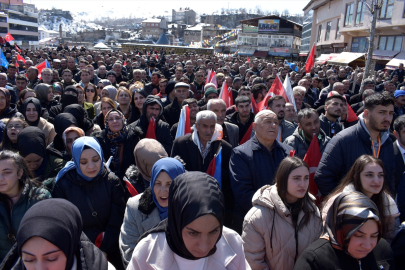 Cumhurbaşkanı Yardımcısı Yılmaz, Bitlis&#039;te konuştu: