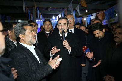 Cumhurbaşkanı Yardımcısı Yılmaz, Bingöl&#039;de konuştu: