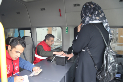 Mobil Göç Noktası aracı 4 ayda 151 düzensiz göçmen tespit etti