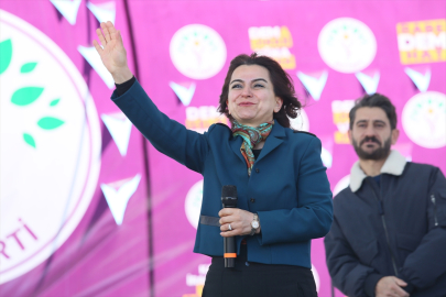 DEM Parti Eş Genel Başkanı Bakırhan, Kars&#039;taki mitinge katıldı