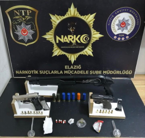Elazığ&#039;da asayiş uygulamasında 10 şüpheli yakalandı