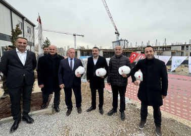 Malatya çarşı merkezinde inşaatlar yükselmeye başladı