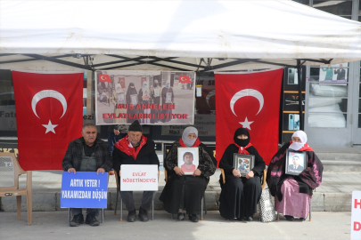 Muşlu aileler çocukları için DEM Parti önündeki eylemlerini sürdürdü