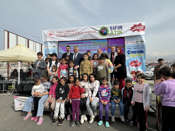 Malatya&#039;da konteyner kentte Uluslararası Sıfır Atık Günü etkinliği yapıldı