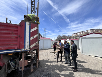 Tunceli&#039;de afet risklerinin azaltılması için zemin etüt çalışması başlatıldı