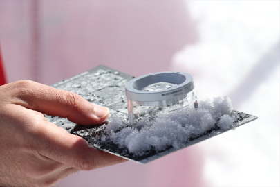 Palandöken Kayak Merkezi'nde güvenli pistler için çığ analizi yapılıyor