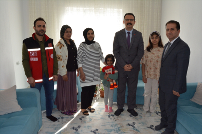 Şemdinli Kaymakam Ateş, kanser hastalarını ziyaret etti