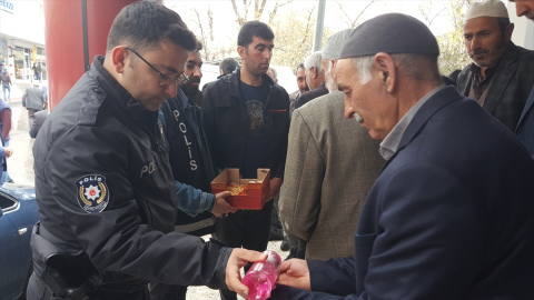 Solhan&#039;da şehit polisler için mevlit okutuldu
