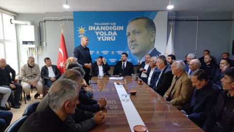 Muş Milletvekili Şimşek Malazgirt&#039;te bayramlaşma programına katıldı