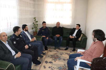 Keban&#039;da şehit aileleri ve gazilere bayram ziyareti