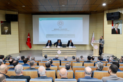 Bingöl'de İl Koordinasyon Kurulu Toplantısı yapıldı