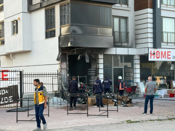 Malatya'da iş yerinde çıkan yangın hasara yol açtı