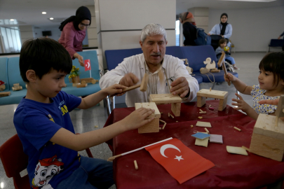 Malatya Eğitim ve Araştırma Hastanesinde Ulusal Egemenlik ve Çocuk Bayramı etkinliği