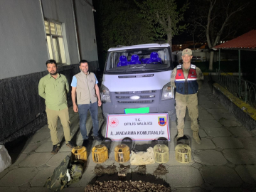 Bitlis&#039;te kaçak keklik avlayan 2 kişiye 63 bin lira ceza uygulandı