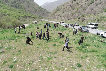 Çatak'ta bahar temizliği çalışmaları devam ediyor