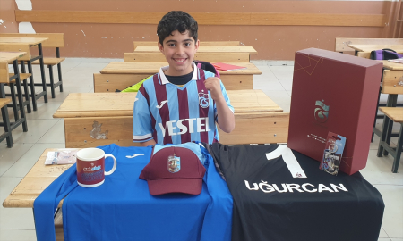 Trabzonspor, Patnoslu Nurullah&#039;ın "bordo-mavi" tutkusuna kayıtsız kalmadı