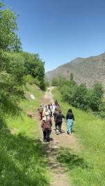 Hakkari&#039;de doğaseverler kentin doğal güzelliklerinin bulunduğu alanları gezdi