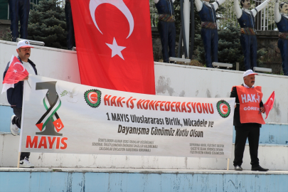 Doğu Anadolu&#039;da 1 Mayıs Emek ve Dayanışma Günü kutlandı