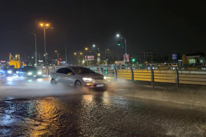 Elazığ&#039;da sağanak etkili oldu