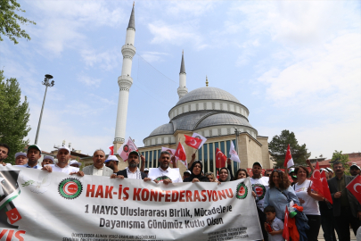 Gaziantep ve çevre illerde 1 Mayıs Emek ve Dayanışma Günü kutlandı
