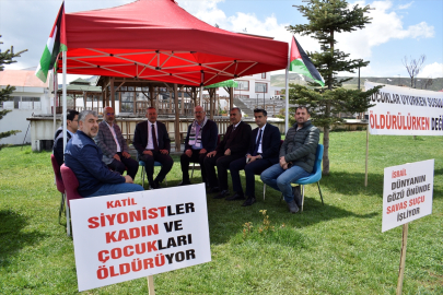 Bitlis Eren Üniversitesi, ABD&#039;deki Filistin eylemlerine destek verdi