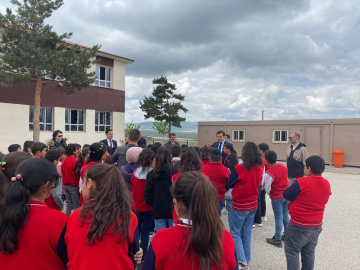 Erzurum&#039;da öğrencilere, doğa ve hayvanları koruma, yaban hayvanlarını tanıma eğitimi