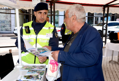 Sarıkamış&#039;ta "Karayolu Güvenliği ve Trafik Haftası"  etkinliği düzenlendi