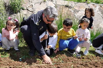Çukurca&#039;da çiftçilere 29 bin fide dağıtıldı