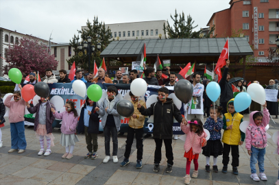 Erzurum&#039;da sağlık çalışanları, Gazze için 26 haftadır "sessiz yürüyüş" yapıyor