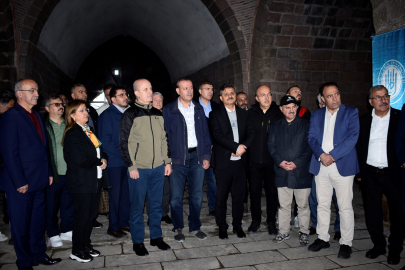 YÖK Başkanı Prof. Dr. Özvar, Bitlis&#039;teki tarihi mekanları gezdi:
