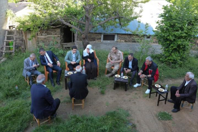 Genç Kaymakamı Güzel, şehit annelerini ziyaret etti