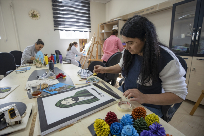 Tunceli&#039;de kadınlar aile destek merkezi sayesinde meslek öğreniyor