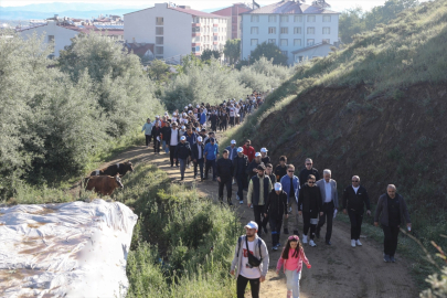 Bingöl&#039;de doğa yürüyüşü düzenlendi