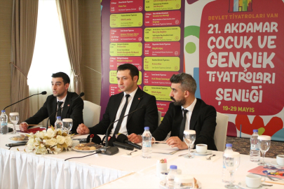 Van'da 21. Akdamar Çocuk ve Gençlik Tiyatroları Şenliği lansmanı yapıldı