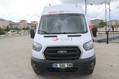Ağrı&#039;da "mobil göç noktası aracı" hizmete başladı