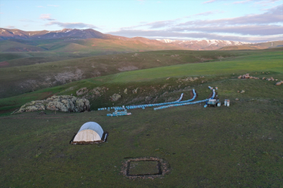 Ağrı&#039;nın yaylalarında "bal mevsimi"