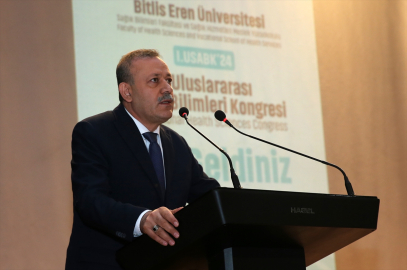 Bitlis'te "1. Uluslararası Sağlık Bilimleri Kongresi" başladı