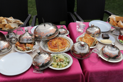 Erzincan&#039;ın yöresel ürünleri "Türk Mutfağı Haftası"nda tanıtıldı