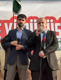 Elazığ&#039;da "Büyük Gazze Yürüyüşü ve Mitingi" yapıldı