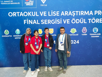 Ahlatlı öğrenciler, TÜBİTAK proje yarışmasında Türkiye üçüncüsü oldu