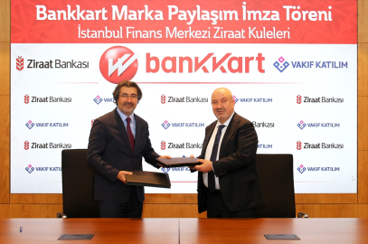 Ziraat Bankası ve Vakıf Katılım&#039;dan Bankkart marka işbirliği anlaşması