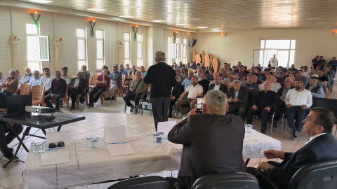 Doğanşehir'de "Depreme Dirençli Kentsel Dönüşüm" konferansı düzenlendi