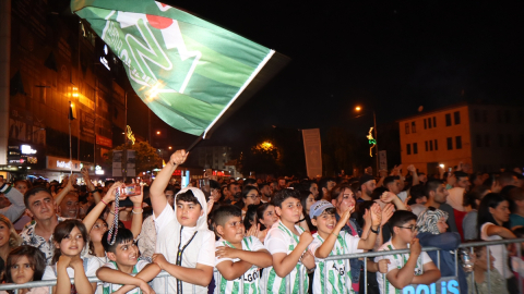 Iğdır FK&#039;nin 1. Lig&#039;e yükselmesi, kentte düzenlenen etkinlikle kutlandı