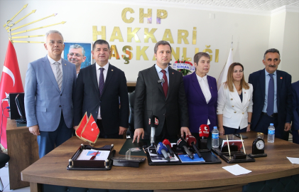 CHP Genel Başkan Yardımcısı Şahbaz Hakkari&#039;de konuştu: