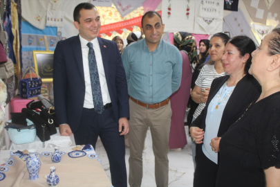 Çemişgezek&#039;te "Hayat Boyu Öğrenme Haftası" kapsamında sergi açıldı