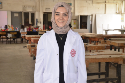 Meslek lisesinin "özel öğrencileri" atölyelerde becerilerini geliştiriyor