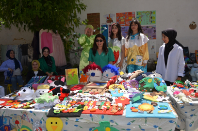 Muş&#039;ta atık malzemelerden yaplan ürünler sergilendi